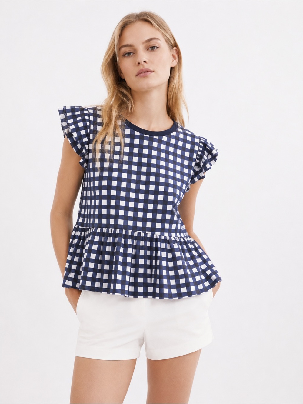 Kate Spade Checkered Top